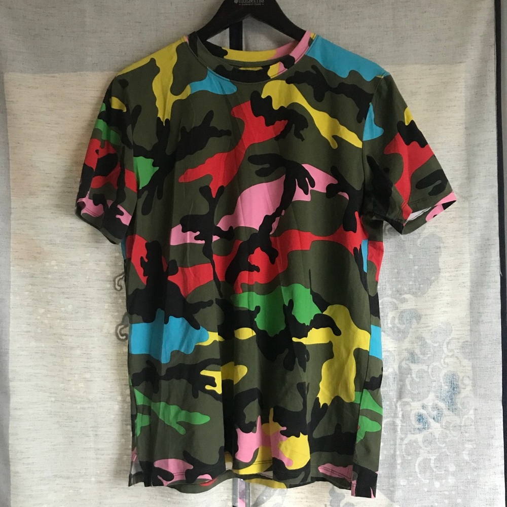 Rainbow Camo Tshirt